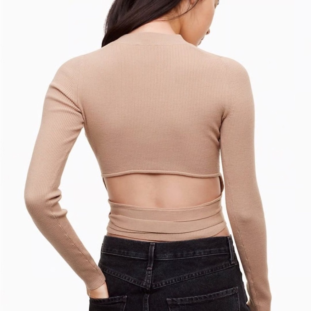 Aritzia | Wilfred | Mayrac Sweater 65% Wool | XS | Rose Pink